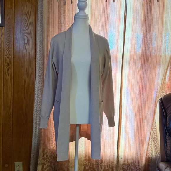 Zoe & Zac Sweaters - Elegant Open Front Cardigan